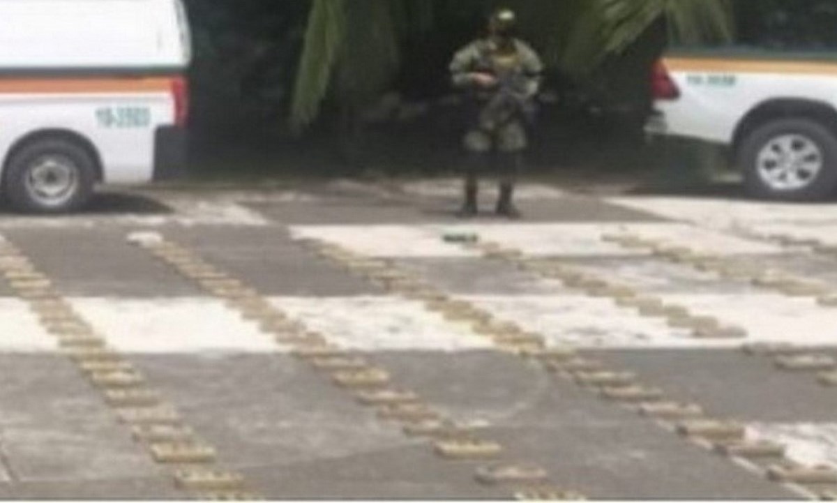 Cogieron un camión con una caleta de 800 paquetes de Cocaína en Urabá 1 uraba gdroga camion