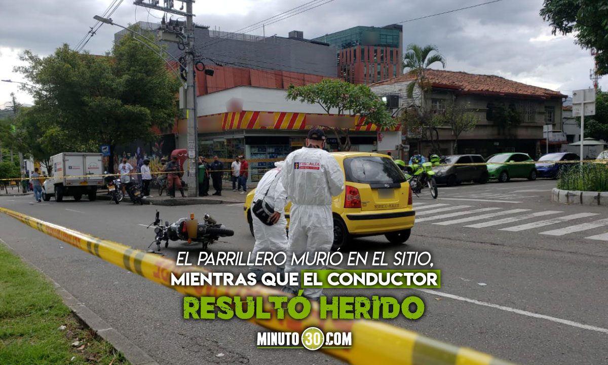 EN FOTOS Y VIDEO: A todo el frente de la Policlínica ‘encendieron’ a bala a los ocupantes de una moto 1 FOTO MINUTO30