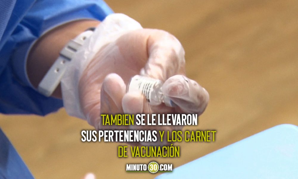 ¡El colmo! A una vacunadora en Sucre le robaron las dosis contra el Covid