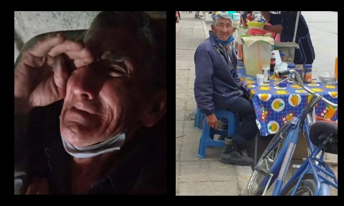 ¡Doloroso! Abuelito no paraba de llorar porque se le robaron su bicicleta 1 ¡Doloroso! Abuelito no paraba de llorar porque se le robaron su bicicleta