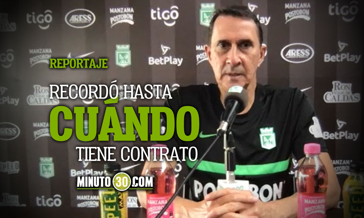 Alexandre Guimaraes explicó mensaje en el que puso en duda su continuidad en Nacional 1 Alexandre Guimaraes explico mensaje en el que puso en duda su continuidad en Nacional