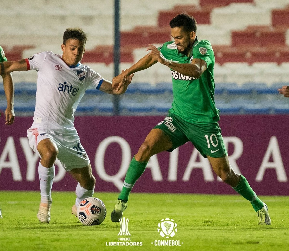 Alejandro Restrepo destaca los múltiples aportes de Andrade a Nacional 3 Atletico Nacional vs Nacional de Uruguay Copiar 1