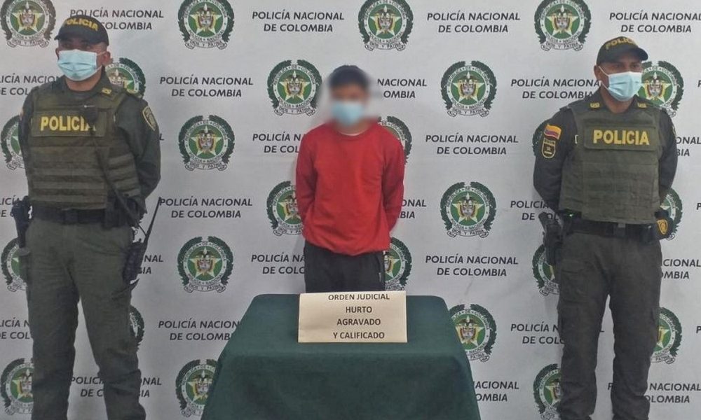 Capturado en El Retiro por hurto calificado y agravado