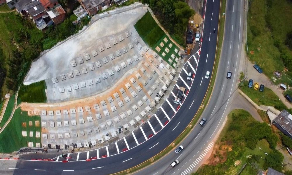 Terminaron las obras de estabilización del sector Cocorolló, en la variante de Caldas