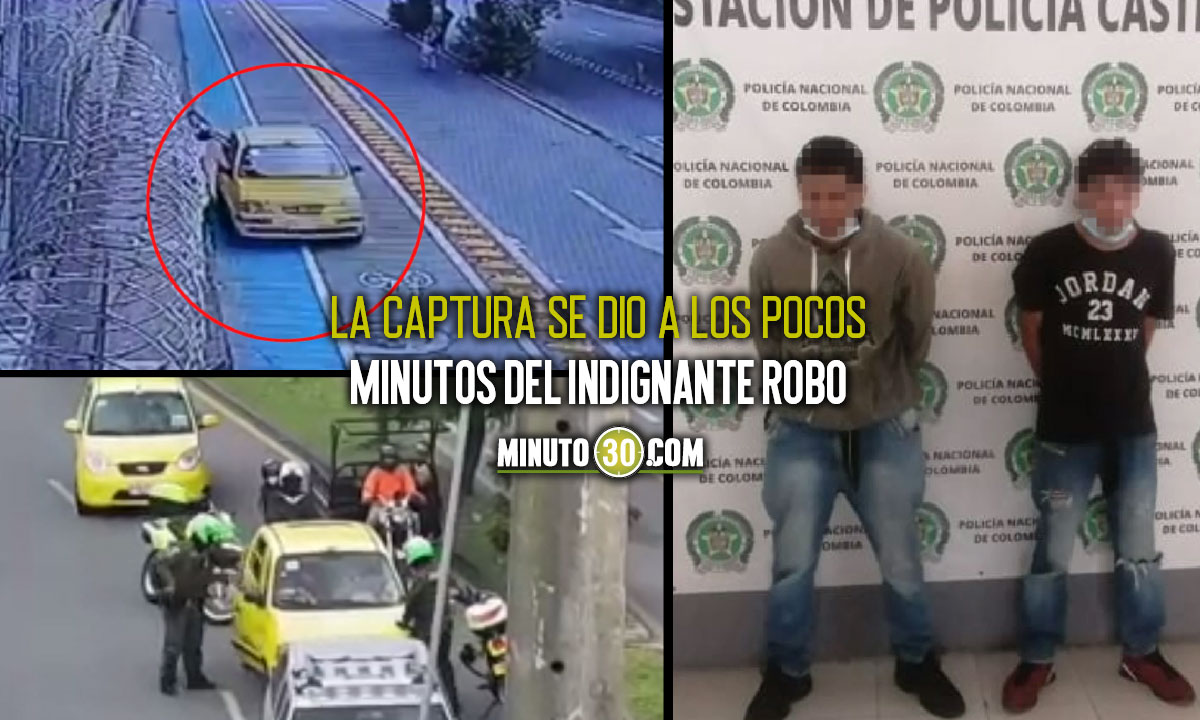EN VIDEO: Cogieron a los que arrastraron a una mujer por Guayabal para robarle un bolso 1 Guayabal