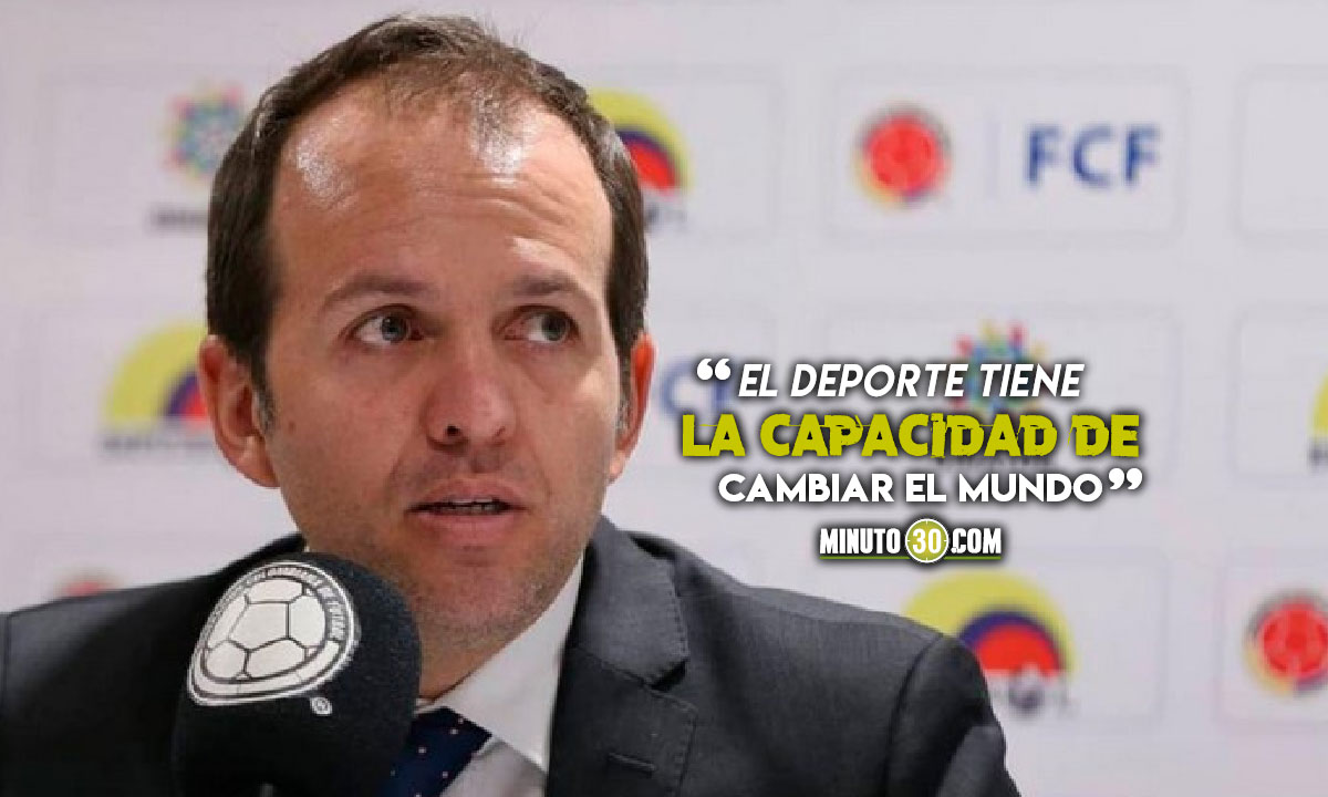 “Colombia hoy más que nunca necesita la Copa América”, Ernesto Lucena 1 Colombia hoy mas que nunca necesita la Copa America Ernesto Lucena