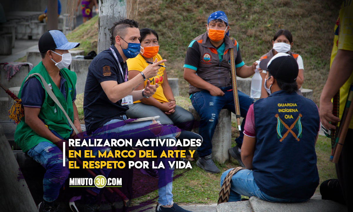 Con cultura de paz y reconciliación la Alcaldía de Medellín acompañó la Minga Indígena 17 Con cultura de paz y reconciliación la Alcaldía de Medellín acompañó la Minga Indígena