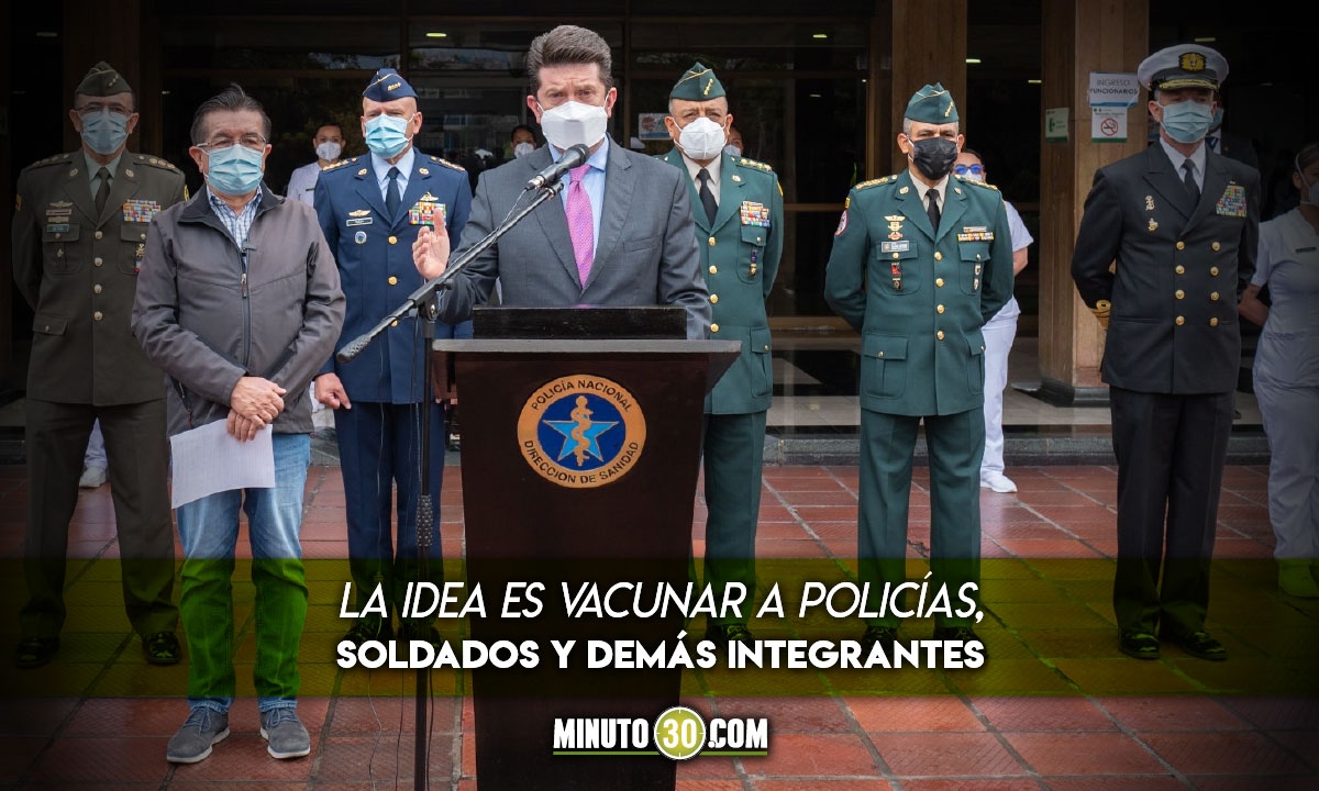 Con más de 377.000 dosis, inicia la vacunación para la fuerza pública en el país 1 Con mas de 377.000 dosis inicia la vacunacion para la fuerza publica en el pais