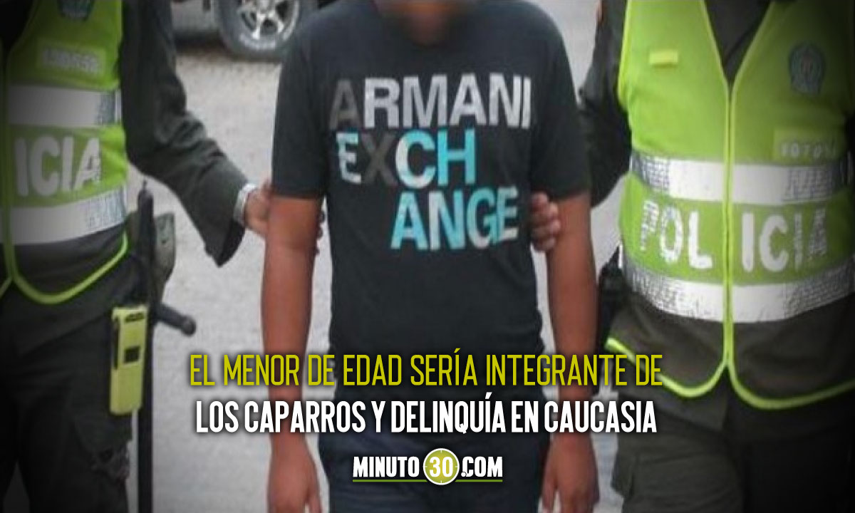 EN VIDEO: Con tan solo 17 años tiene al menos 4 muertos encima, ya lo enviaron a prisión 1 Caucasia