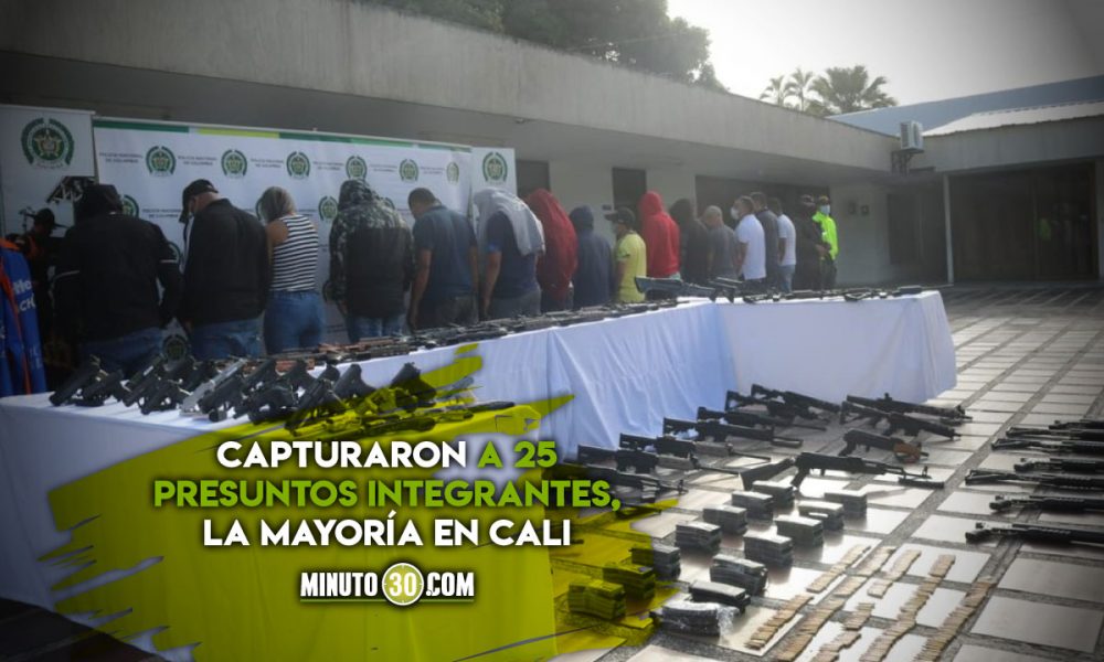 Cayó red de tráfico de armas 'Diamante'
