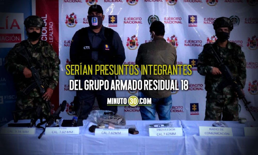 Dos muertos y dos capturados en Ituango tras combates con el Ejército