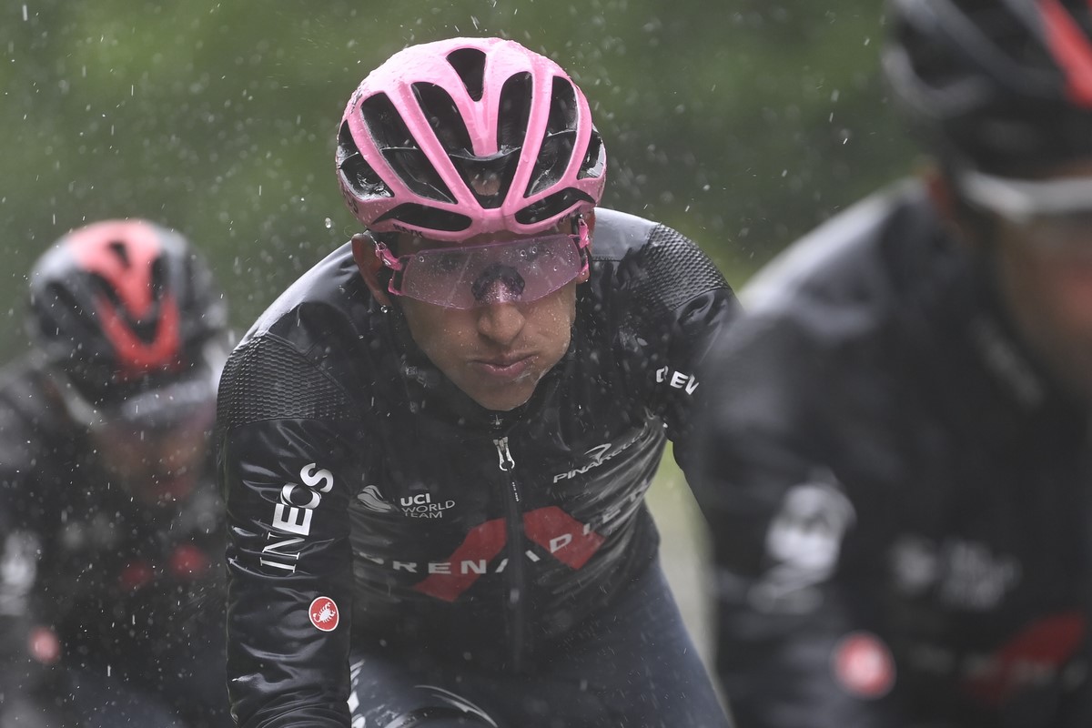 Fotos triunfo Egan Bernal en la etapa 16 del Giro de Italia