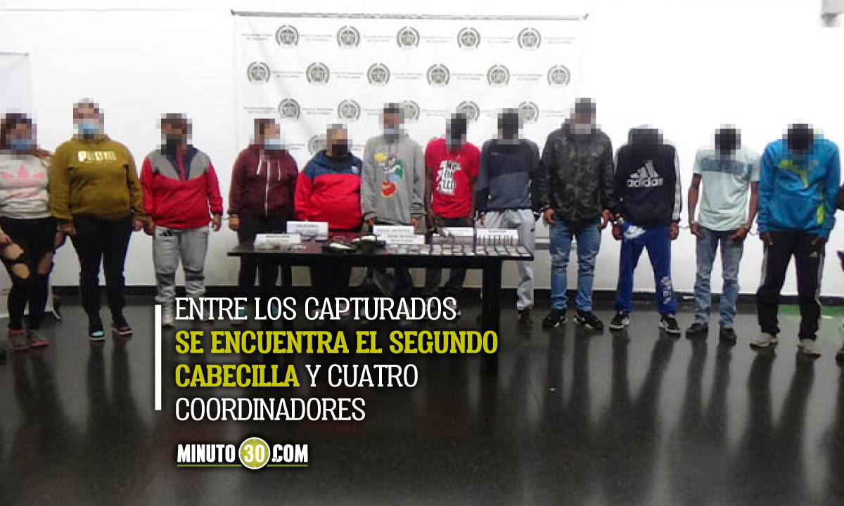 EN VIDEO: En La Estrella fueron capturados 12 integrantes del GDCO “Altos de la Virgen” 1 La Estrella