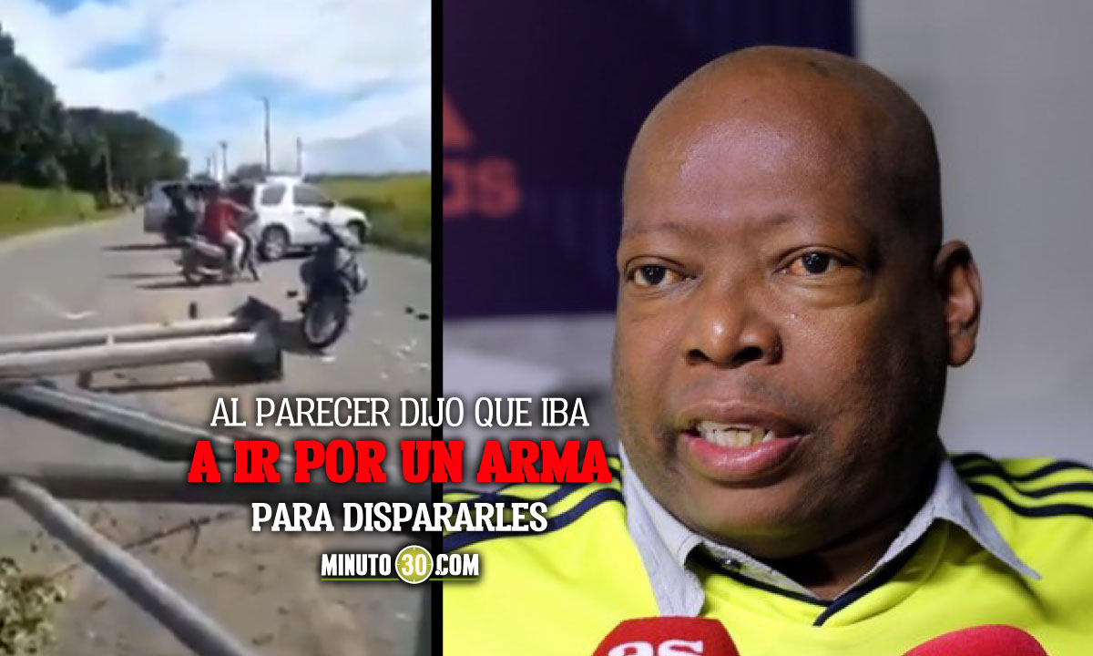 Video: En Tuluá, el Tino Asprilla habría amenazado con dispararle a los manifestantes 1 Tino Asprilla