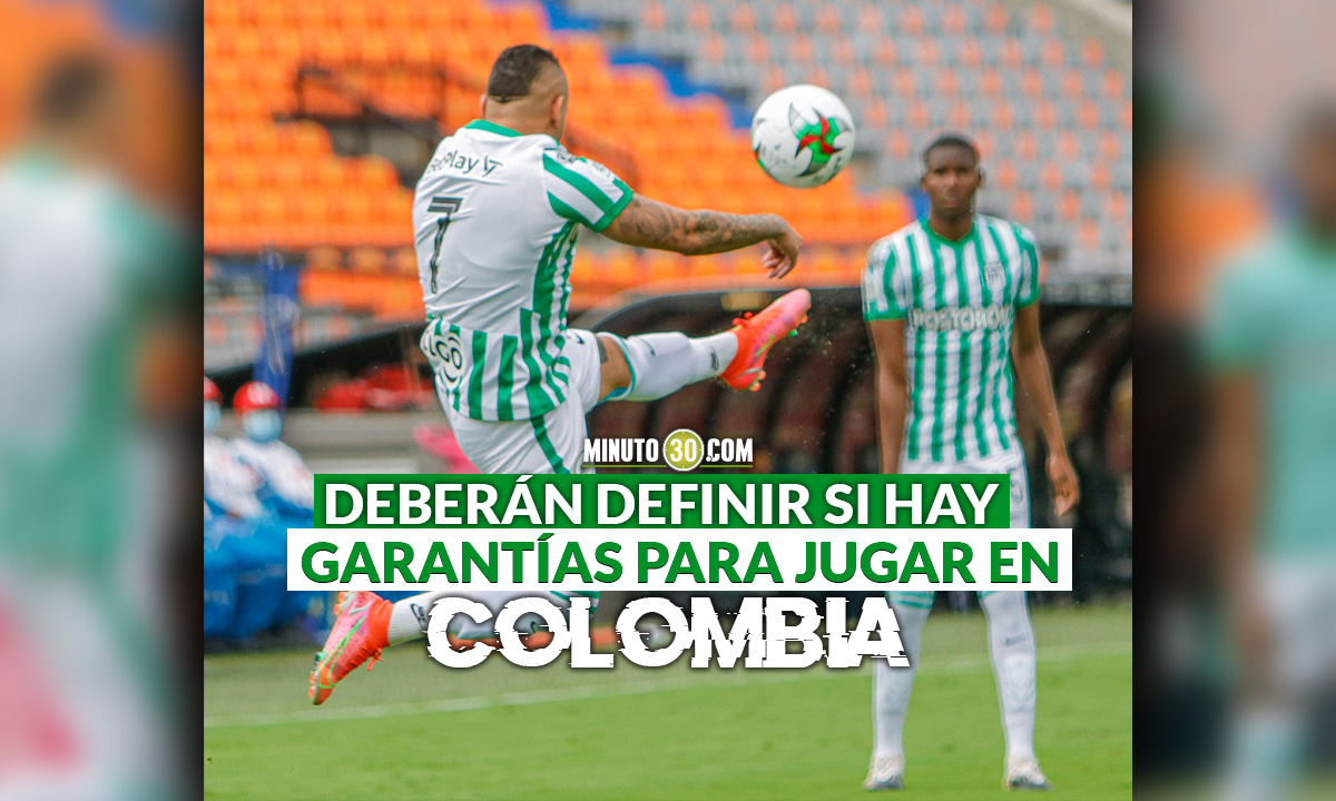 Equipos colombianos tienen hasta este sábado para decir dónde jugarán 3 Equipos colombianos tienen hasta este sabado decirle a Conmebol donde jugaran