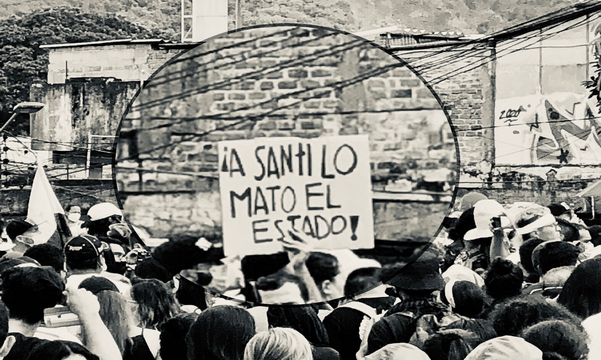 En Ibagué estudiantes se manifestaron en rechazo del asesinato de Santiago Murillo 1 Ibagué-rechazo-asesinato-Santiago-Murillo