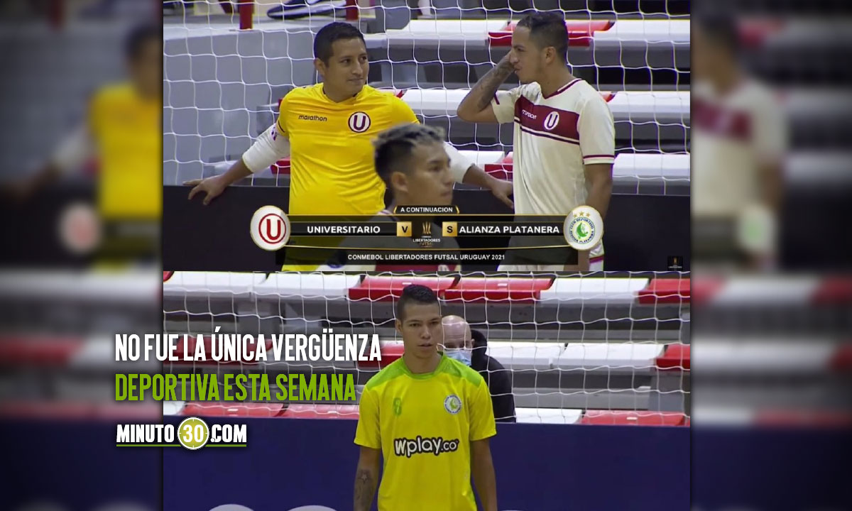 ¡Increíble! Colombia perdió por W un partido de Libertadores, por dejar los uniformes en el hotel 1 Libertadores