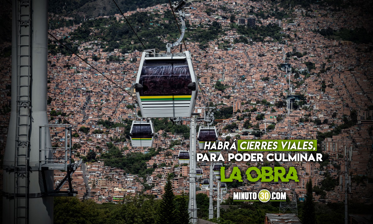 Video: Instalan el último elemento para entrar en operación comercial el metrocable Picacho 1 Picacho