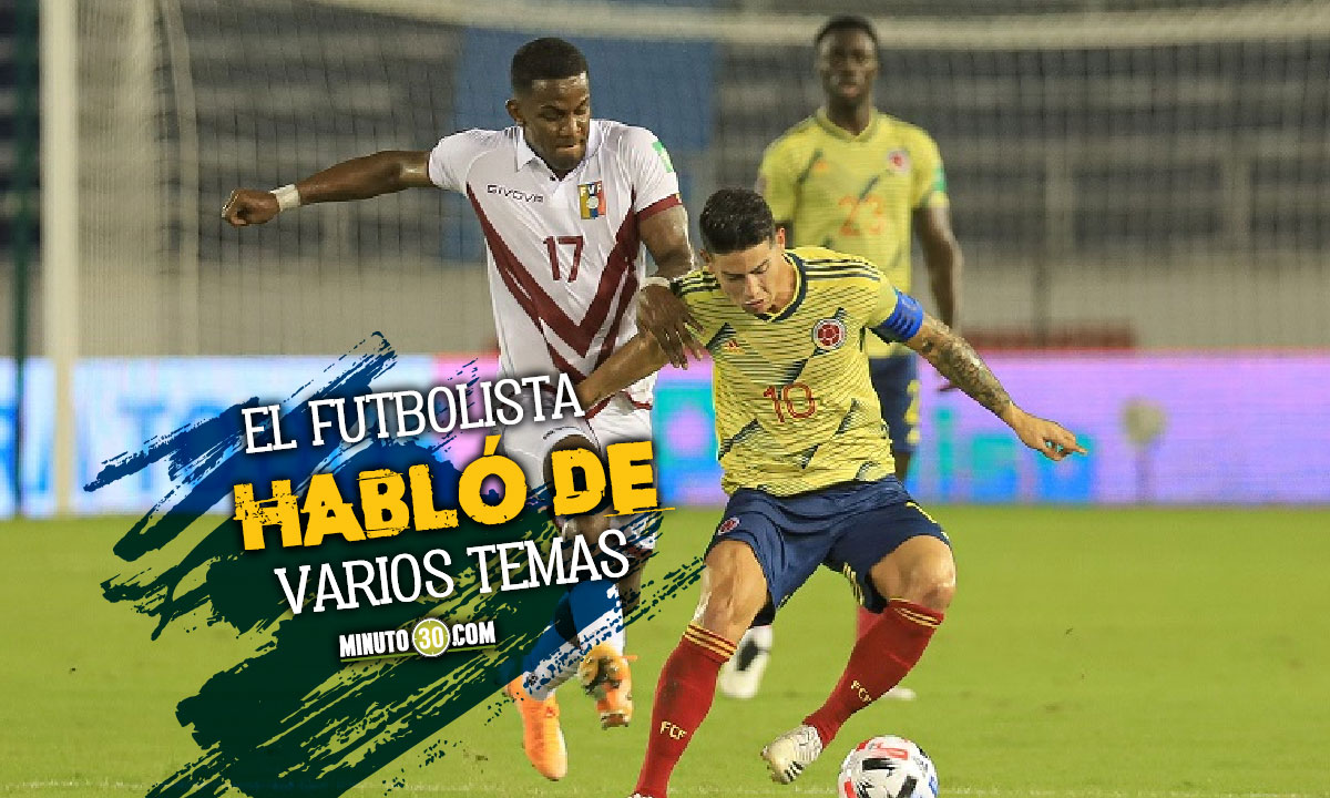 James Rodríguez siente que “falta poco” para su retiro 1 James Rodriguez siente que falta poco para su retiro