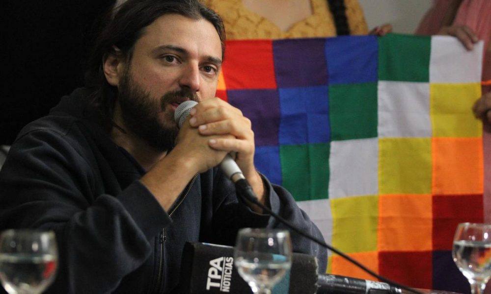 En la imagen, el líder social argentino, Juan Grabois. EFE/Aitor Pereira/Archivo