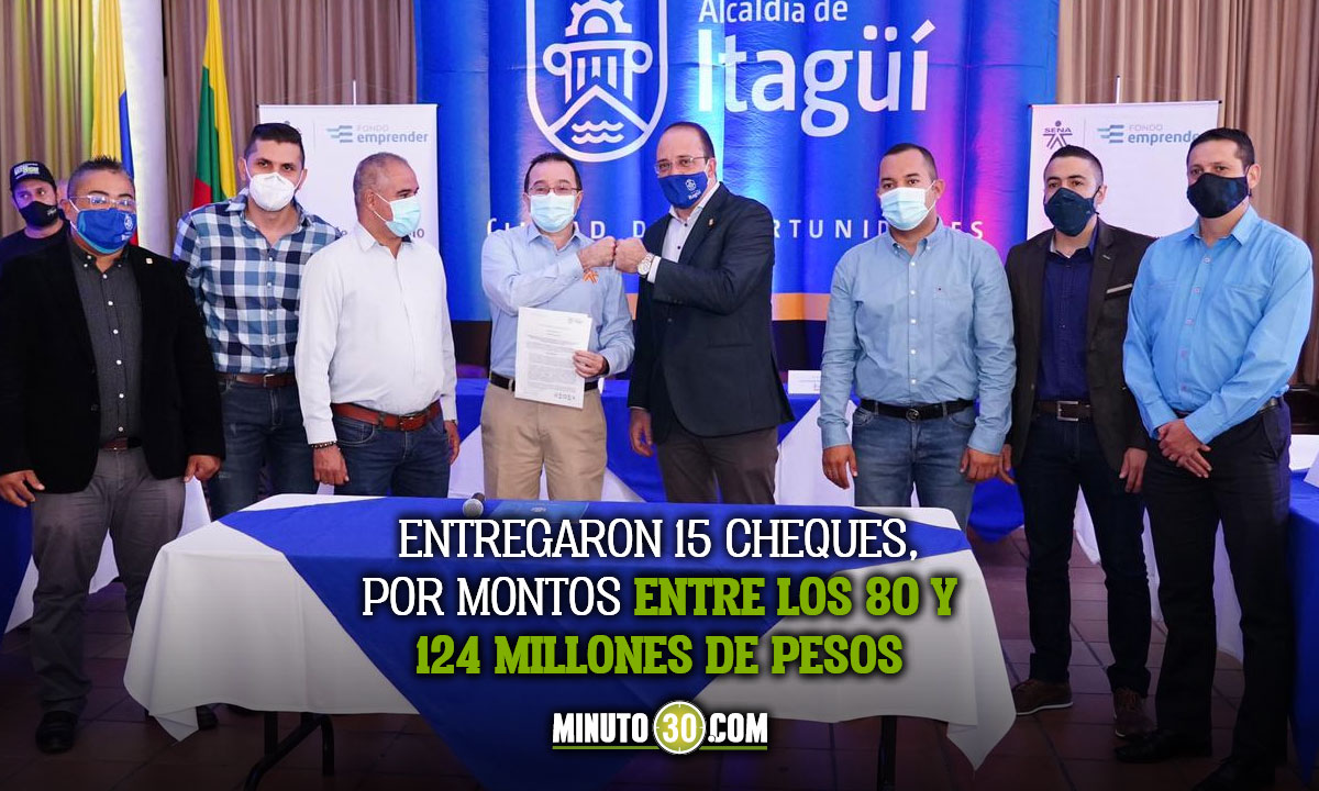 ¡Muy bueno! La Alcaldía de Itagüí y el SENA entregaron capital semilla a emprendedores de la localidad 1 ¡Muy bueno! La Alcaldía de Itagüí y el SENA entregaron capital semilla a emprendedores de la localidad