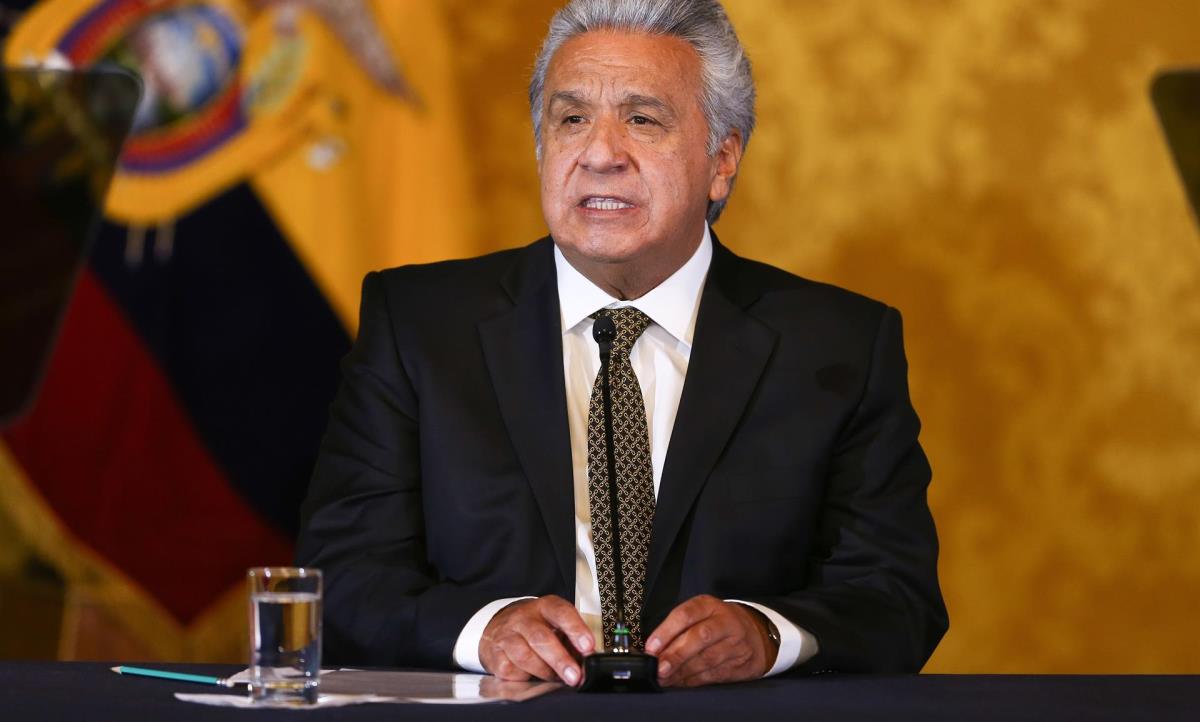 El presidente saliente de Ecuador deja el poder con 9,3 % de aprobación 1 presidente saliente de Ecuador