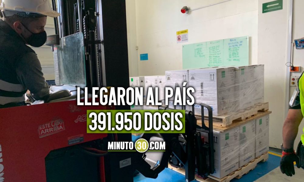 ¡Qué bien! Llegó un nuevo lote de vacunas de Pfizer a Colombia