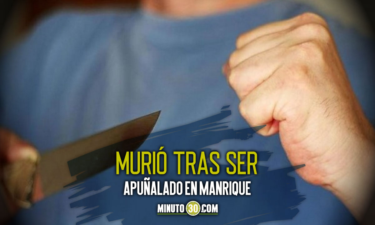 Luchó por su vida tras ser apuñalado en una riña, pero terminó muriendo en el hospital 1 Manrique