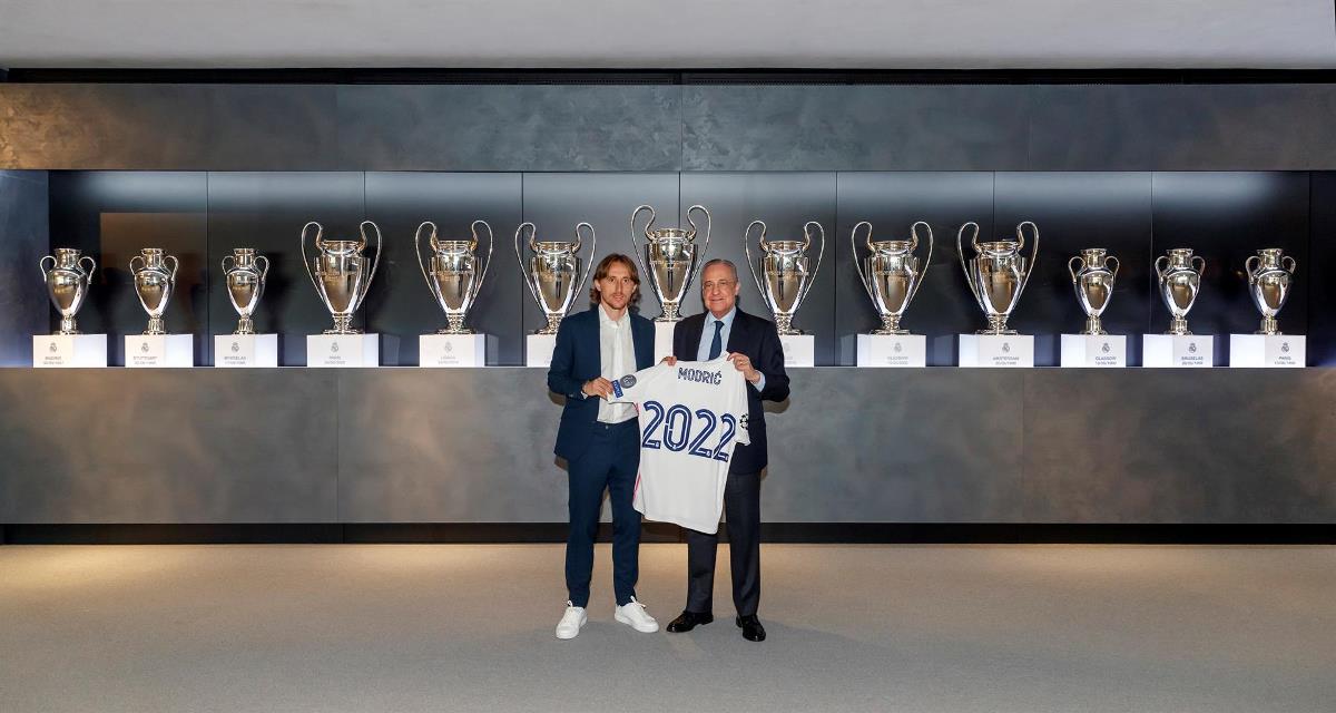 Modric renueva con el Real Madrid hasta 2022 1 Real Madrid