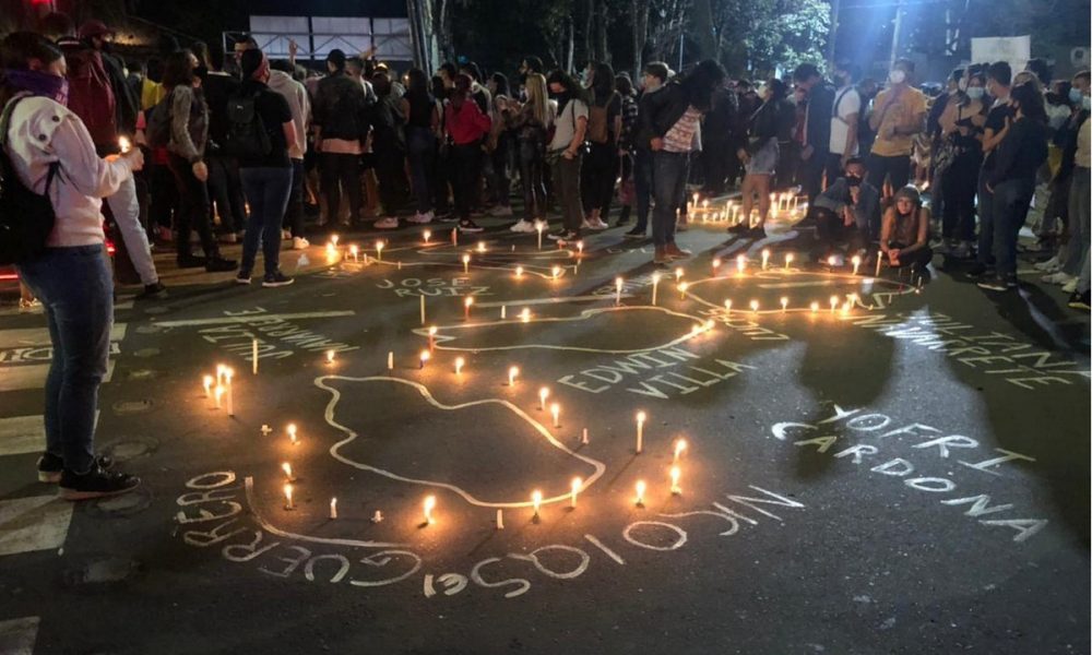 Con tono pacifico continúan las manifestaciones en Manizales
