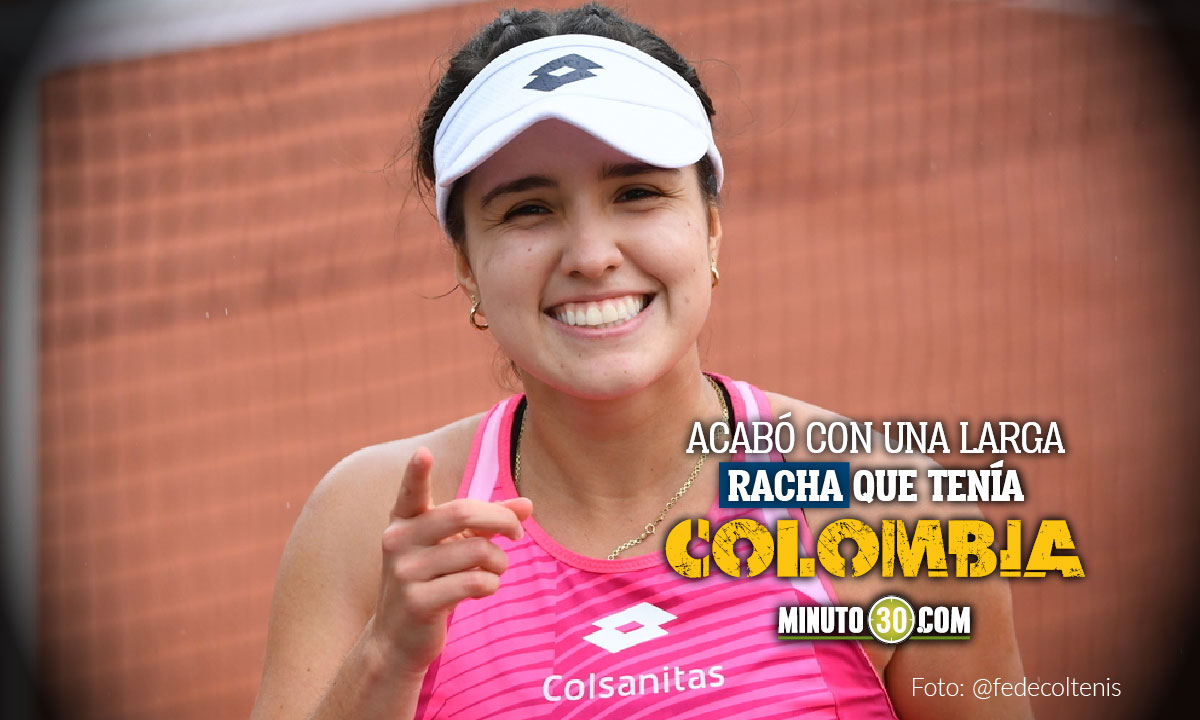 María Camila Osorio se metió al cuadro principal de Roland Garros 1 Maria Camila Osorio se metio al cuadro principal de Roland Garros