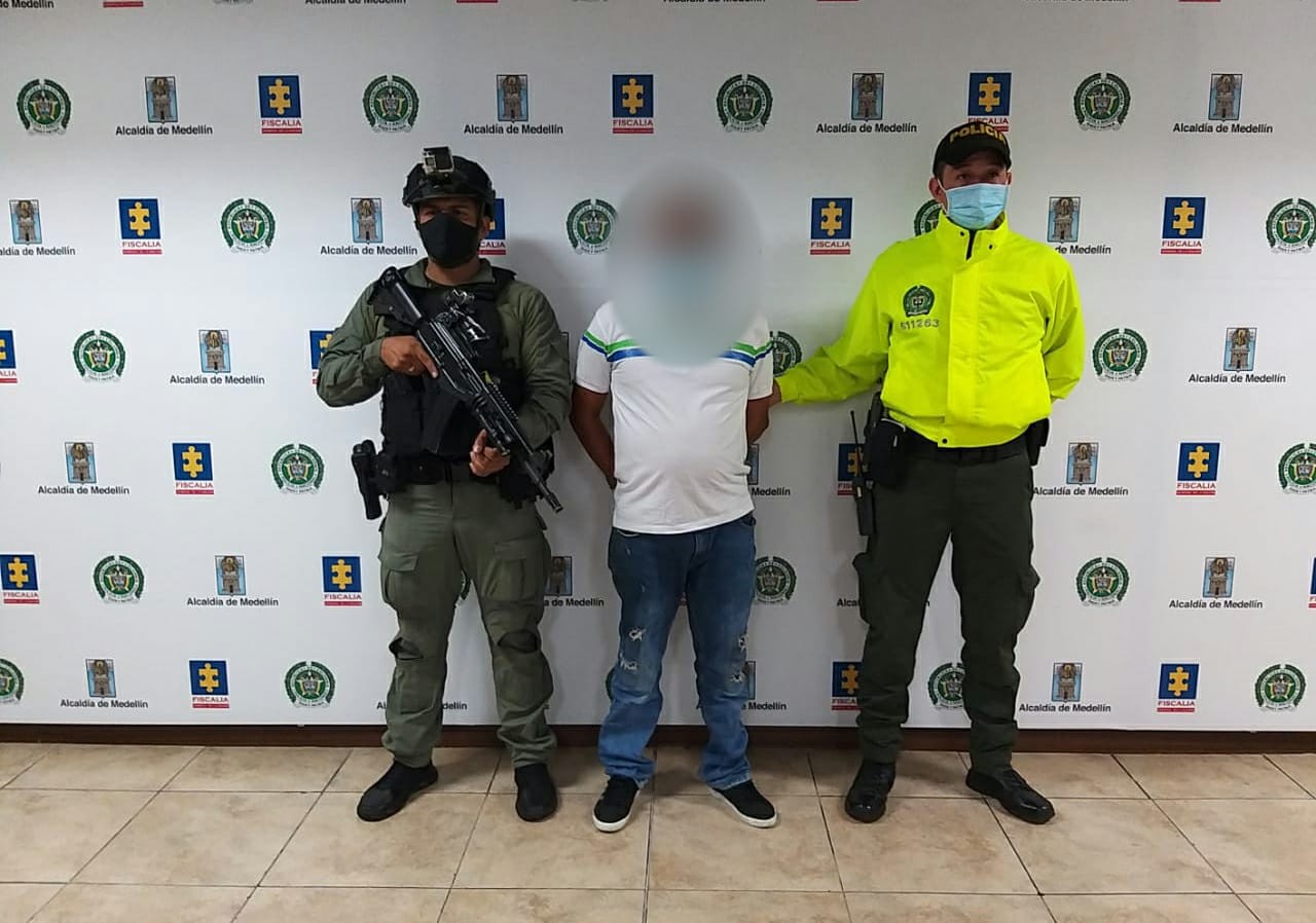 Lo agarraron: Capturado máximo cabecilla del grupo criminal 'La 30' de Medellín 2 Medellín-capturado