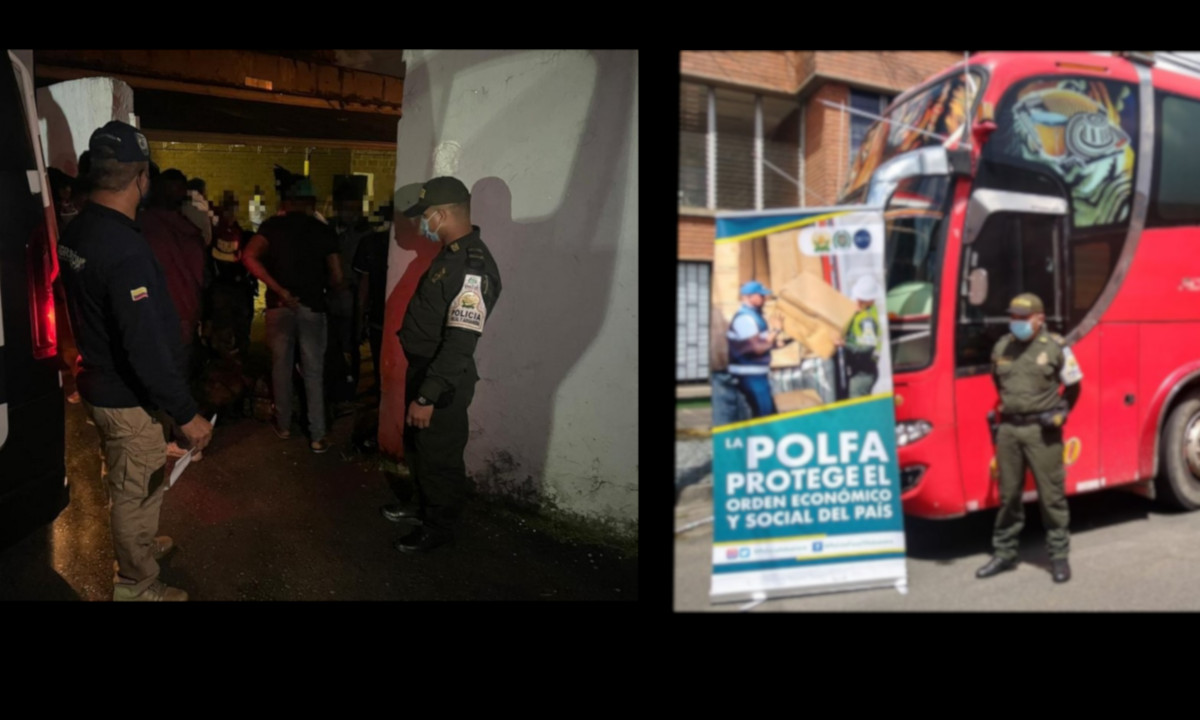 En Copacabana pillaron un bus repleto de migrantes que viajaban de forma ilegal En Copacabana pillaron un bus repleto de migrantes que viajaban de forma ilegal