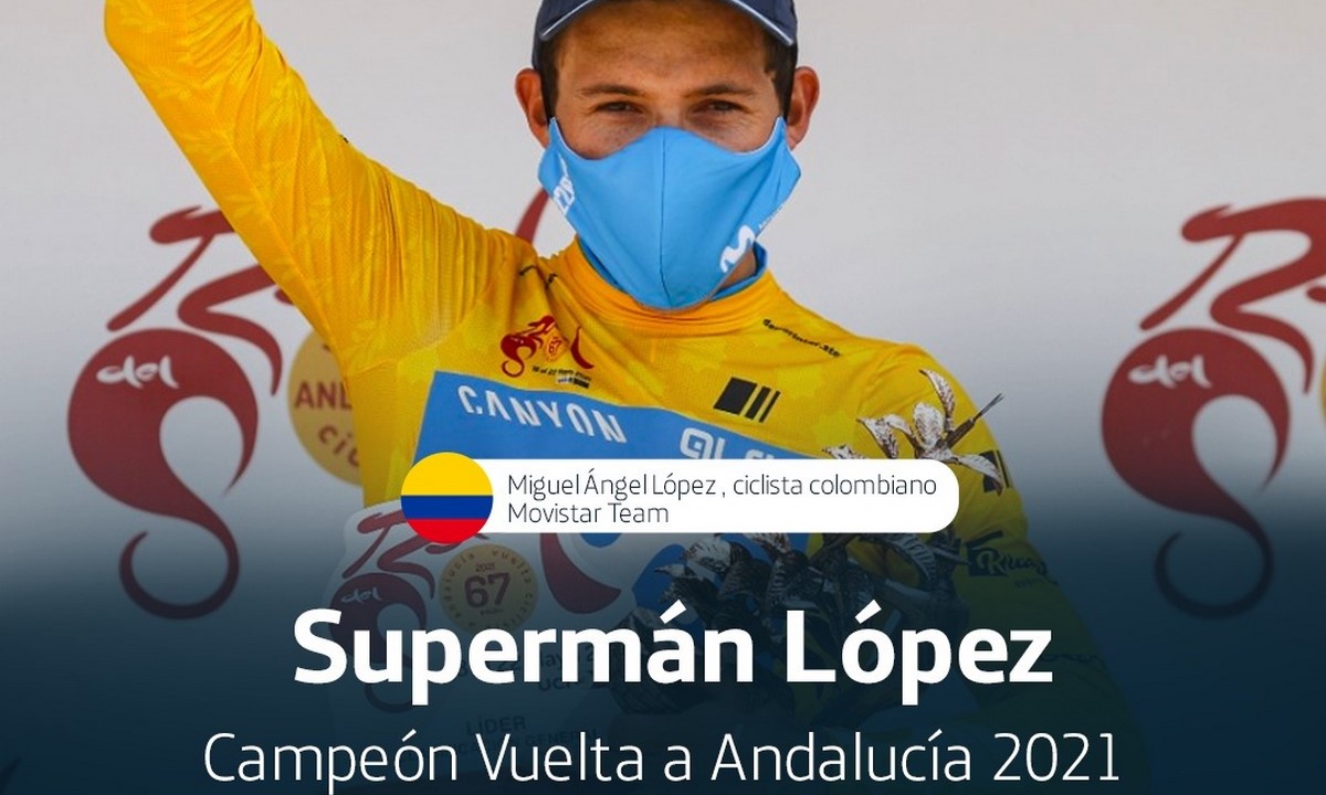 Miguel Ángel López se quedó con el título de la Vuelta a Andalucía 1 Miguel Angel Lopez