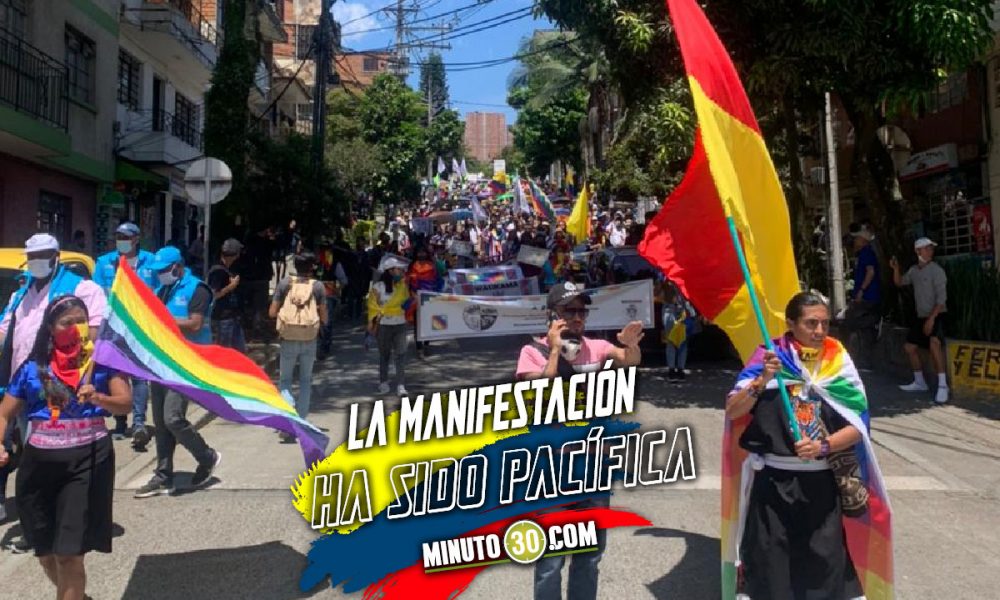 Minga Indígena llegó al Parque de los Deseos