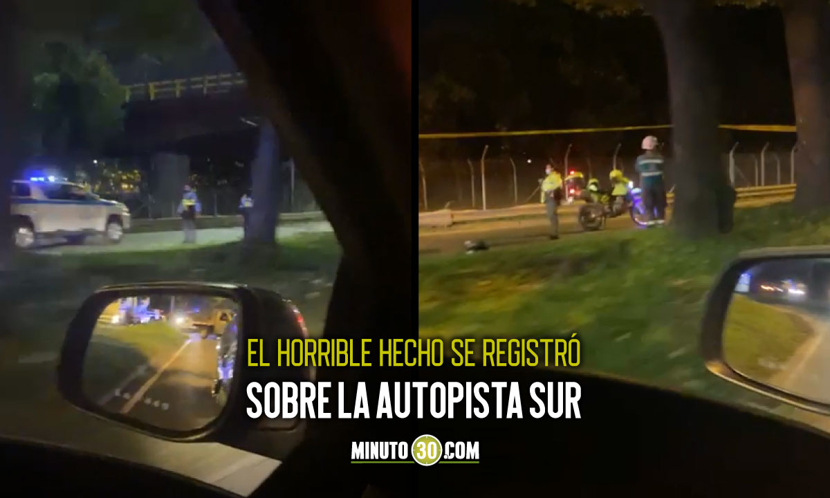 VIDEO: Motociclista murió, al parecer, porque le lanzaron una piedra desde puente de Barranquilla 1 Motociclista