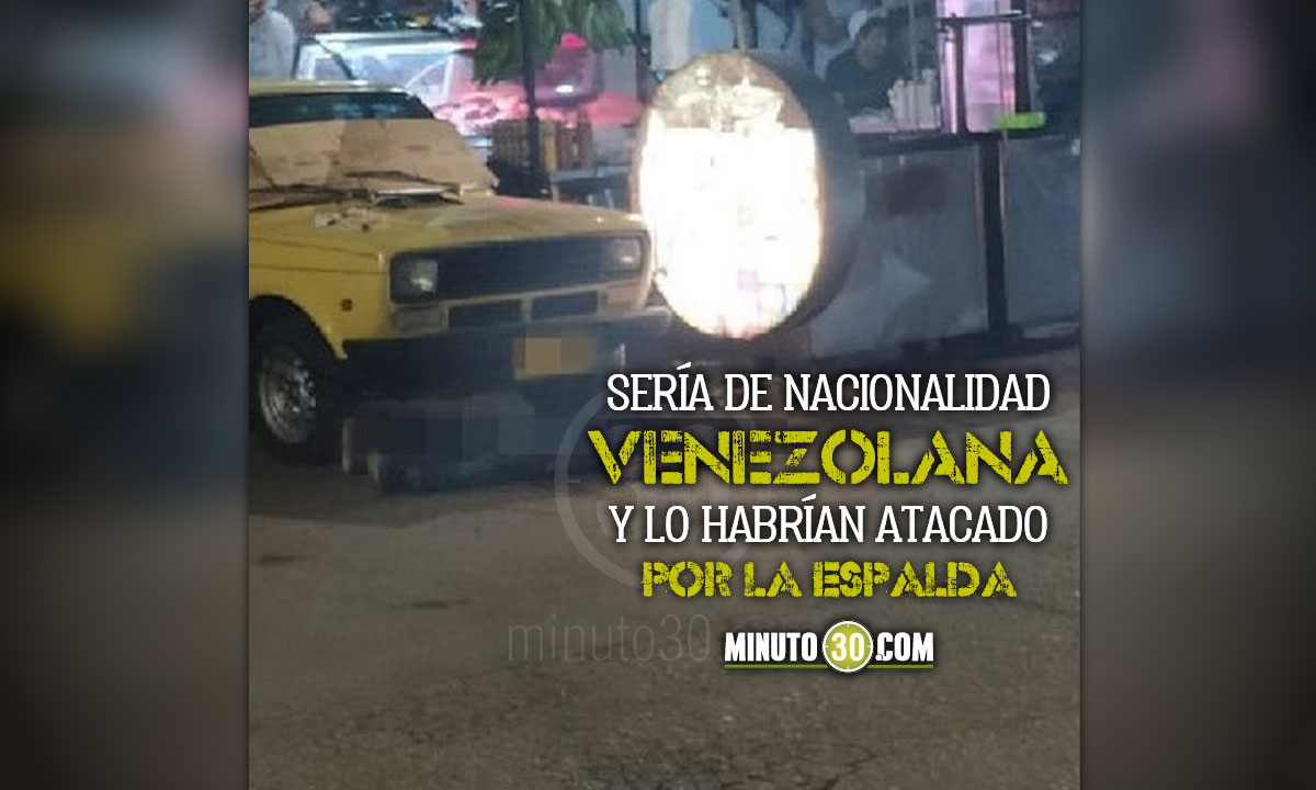 FOTOS: A bala mataron a un joven en el barrio Villas del Sol de Bello 1 A bala mataron a un joven en el barrio Villas del Sol de Bello
