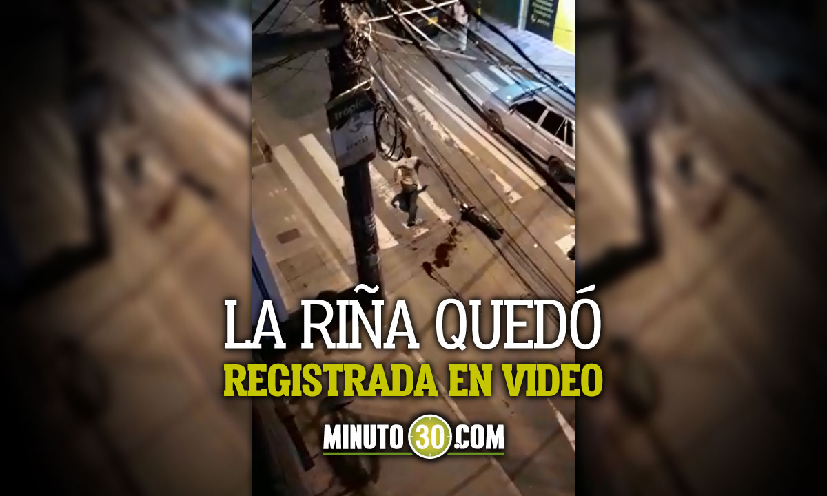 EN VIDEO: ¡Qué horror! En medio de una salvaje riña fue asesinado un taxista en San Antonio de Prado 1 San Antonio de Prado
