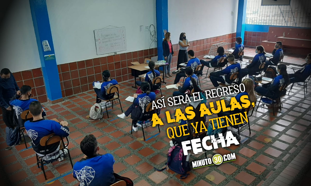 ¡Párele bolas! Regresa la alternancia educativa a los colegios de Medellín 1 Alternancia