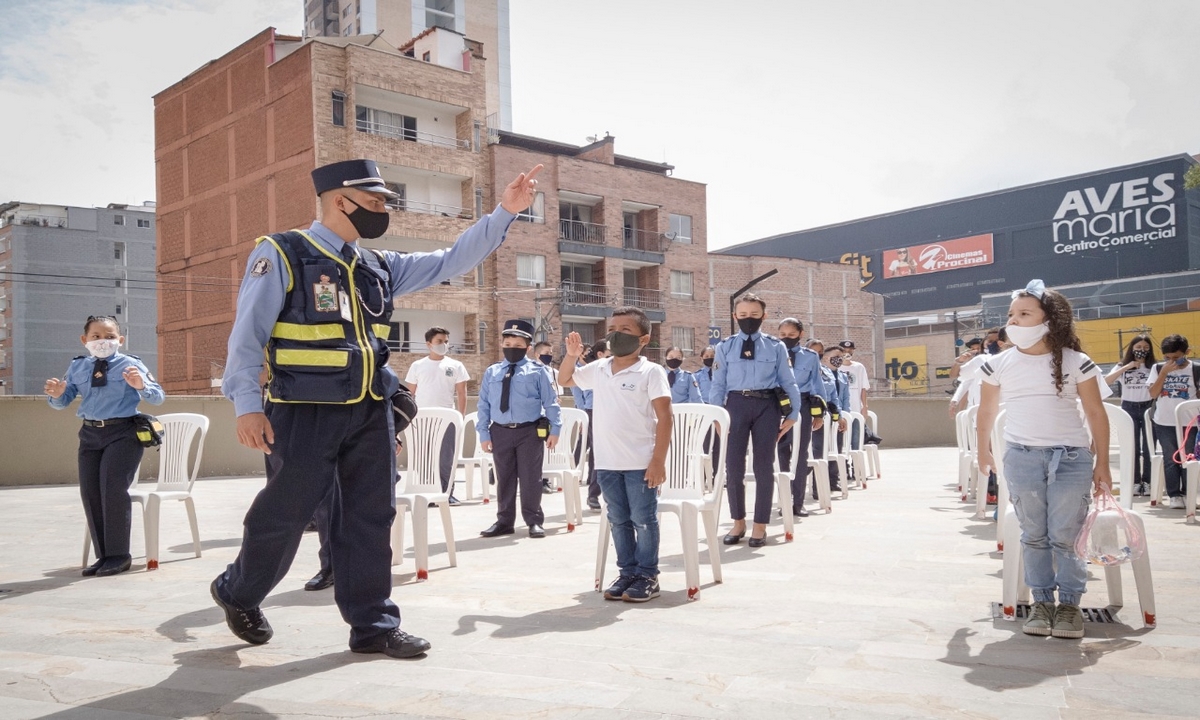 ¡Que buena! Sabaneta cuenta con 'Patrulla Infantil de Tránsito' 1 Sabaneta-patrulla