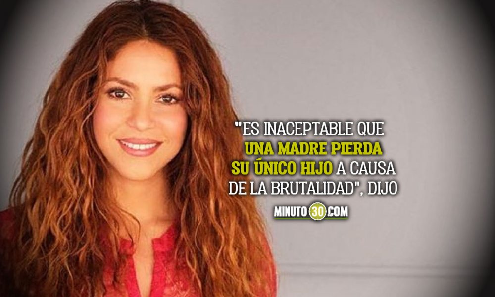 Shakira le pide a Duque parar “la violación a los derechos humanos” en las protestas