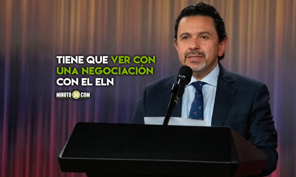 Una molestia con Álvaro Uribe, lo que llevó al comisionado de Paz a renunciar a su cargo 1 Comisionado