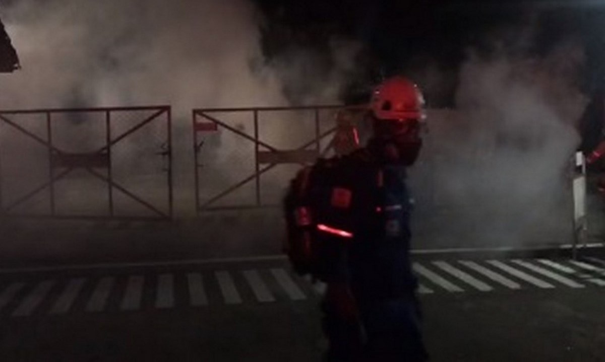 VIDEO. "No es un simulacro", Esmad habría atacado sede de la Defensa Civil en Buga 1 buga esmad