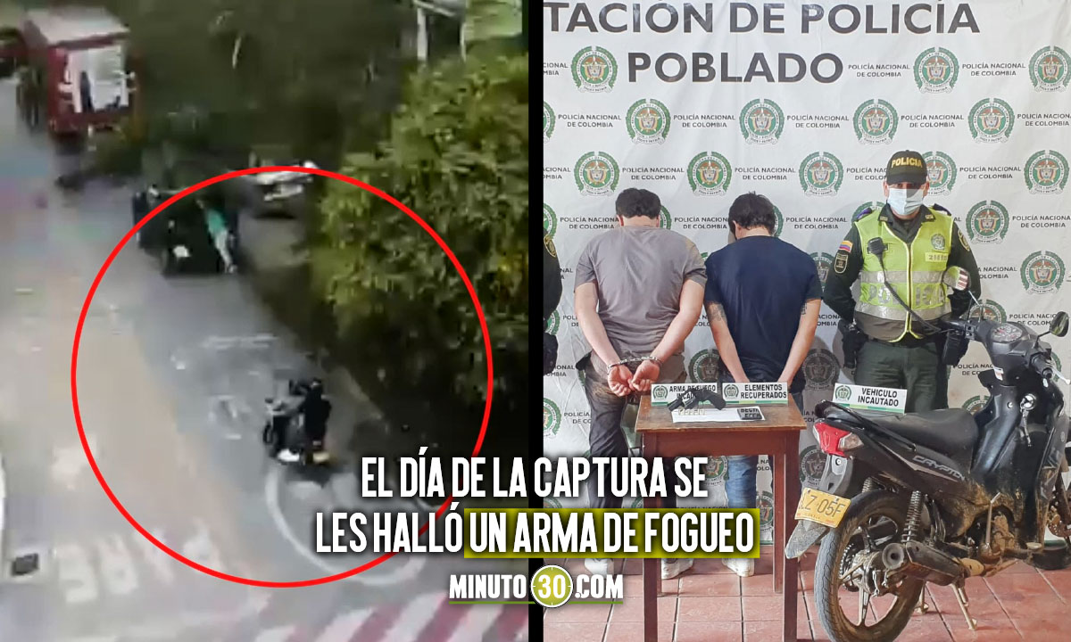 EN VIDEO: ¡Volvieron! Los cogieron en El Poblado días después de un atraco a un restaurante de este sector 1 El Poblado