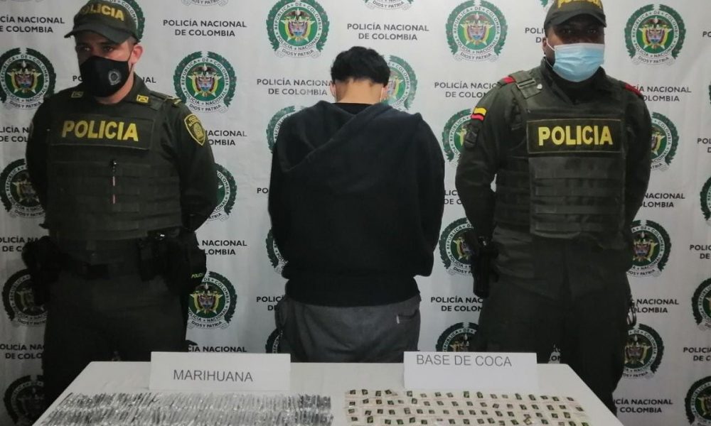 Lo cogieron cargado de estupefacientes en corregimiento de Yarumal, Antioquia