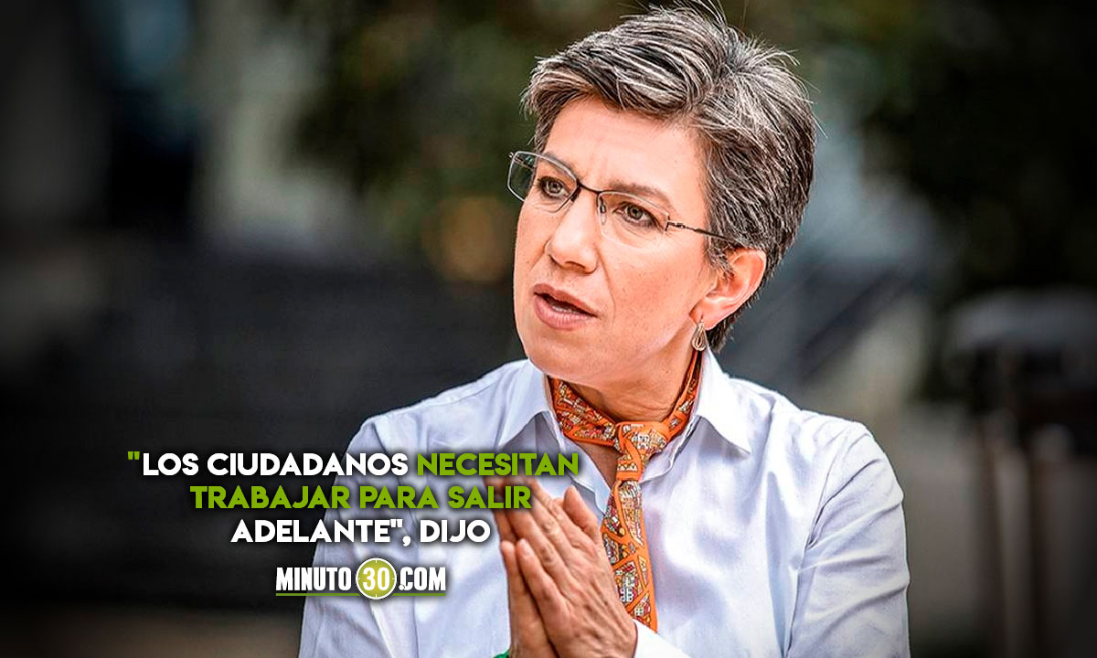 Se reactivarán TODOS los sectores económicos de Bogotá a partir del 8 de junio: Claudia López 1 Claudia López anuncia reactivación de TODOS los sectores