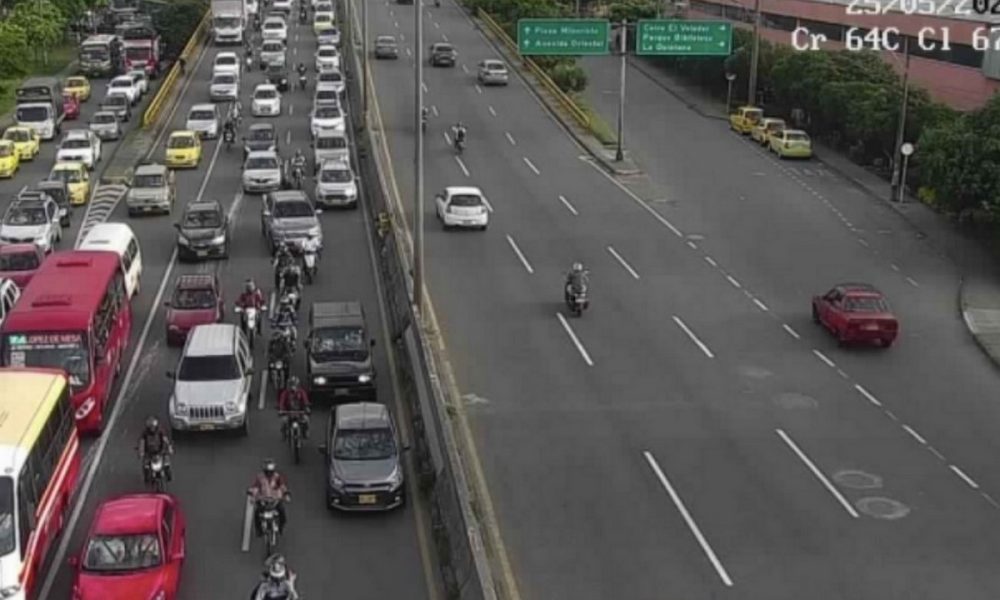 Así está la movilidad en Medellín