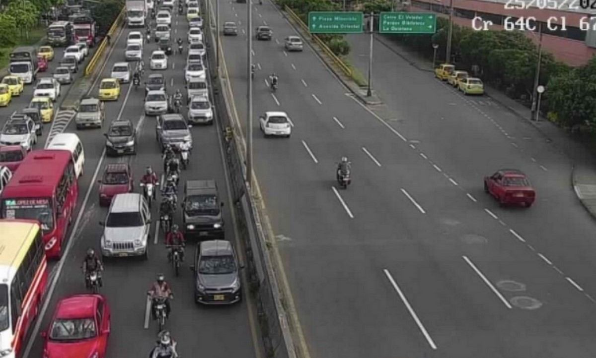 ¡Pilas! Así está la movilidad en Medellín por si finaliza turno a esta hora 1 Así está la movilidad en Medellín