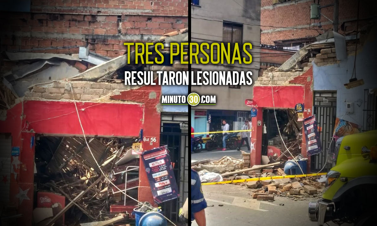 ¡Qué susto! En Villa Hermosa se cayó el techo de una vivienda 1 Villa Hermosa