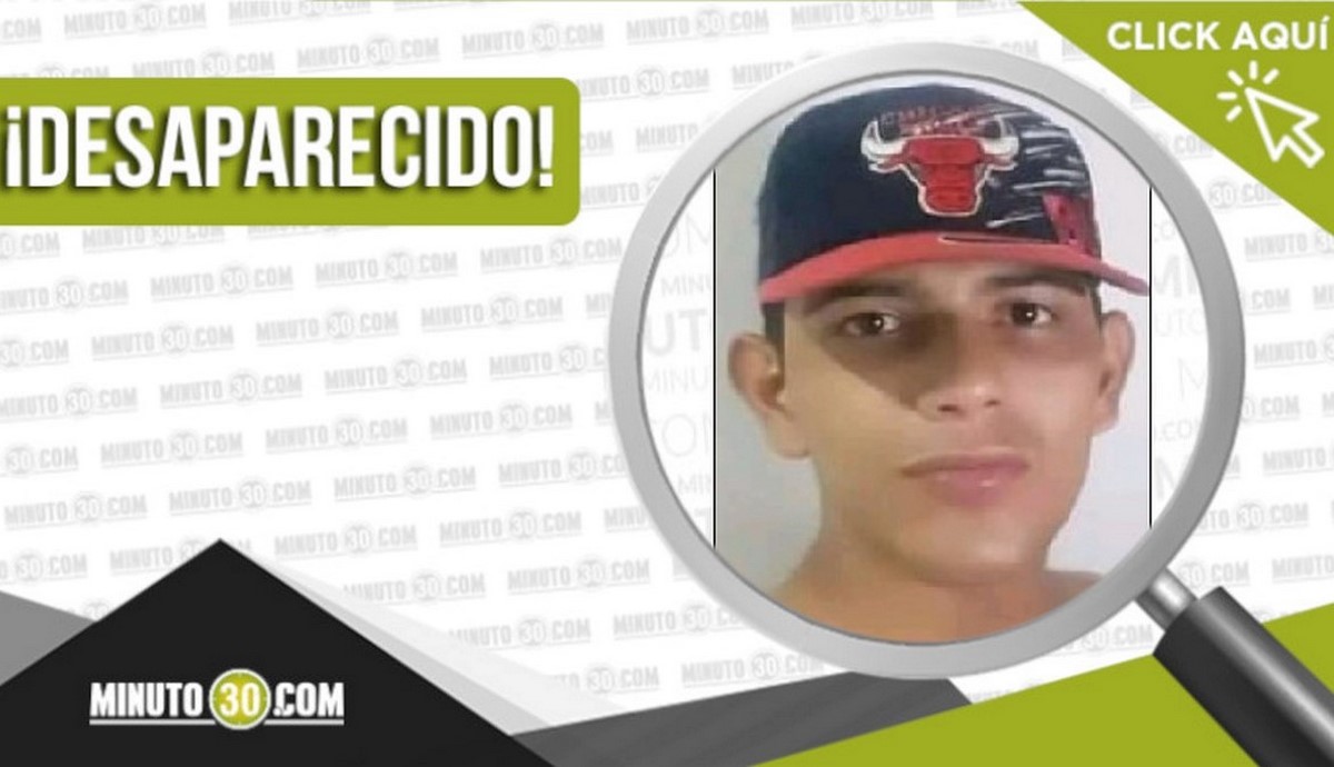 Jaime Andrés Vanegas Velásquez de 28 años desapareció en Medellín 1 Jaime Andrés Vanegas Velásquez desaparecido